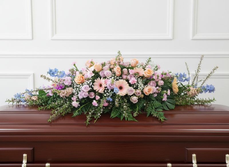 Casket Spray - Soft Colours