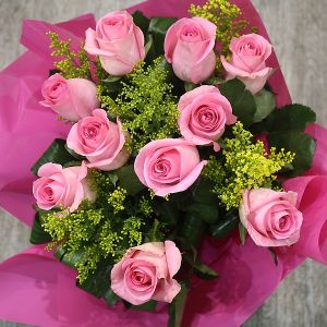 Pink Rose Posy