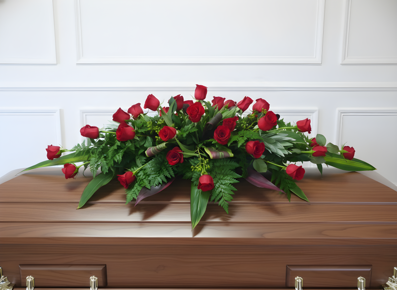 Casket Spray - Roses