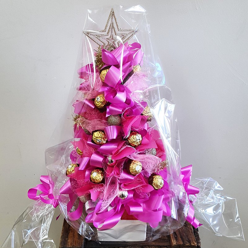 Christmas Tree Hanging Basket Florist Rockingham