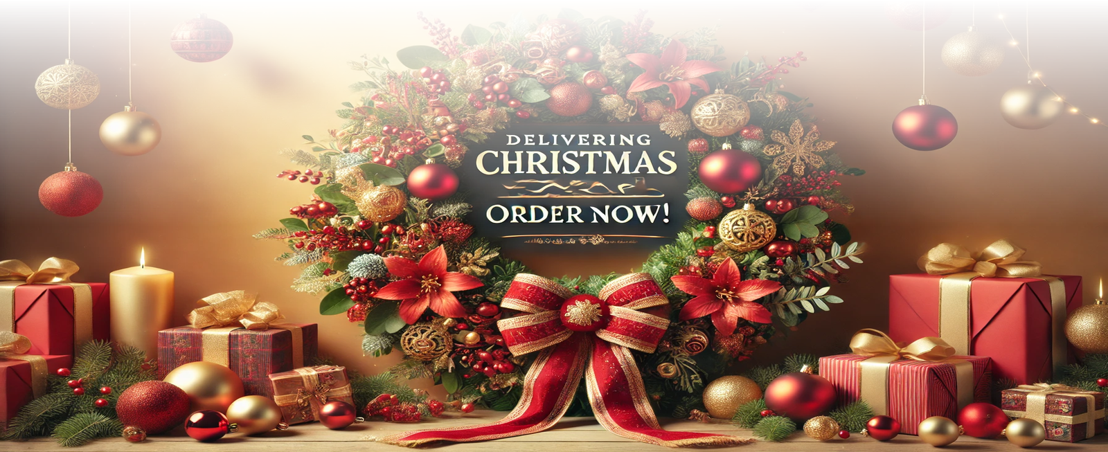 Christmas flowers and gifts from Rockingham Florist