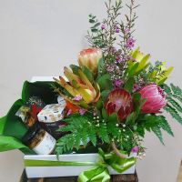 Flowers and Hamper