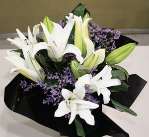 White Oriental Bouquet
