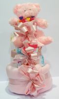 Girl Nappy Cake Medium