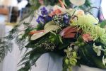 bridal table flowers