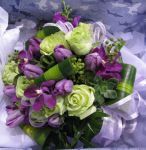 Brides Posy - Orchids, Tulips and Roses