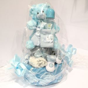 Boy Nappy Cake Medium