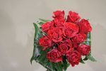 Bridesmaid Posy Red Roses
