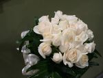 Bridesmaid Posy Cream Roses